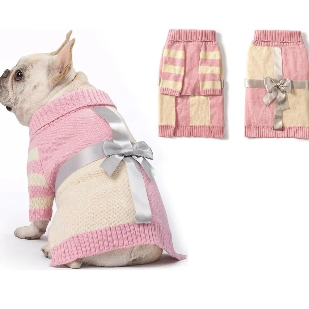 COPY - Dog Sweater for Small Size Dog - Puppy G Warm Clothes in Winter, Turtle …